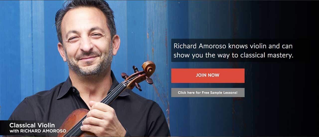 Learn Online with Violin Lessons from Richard Amoroso
