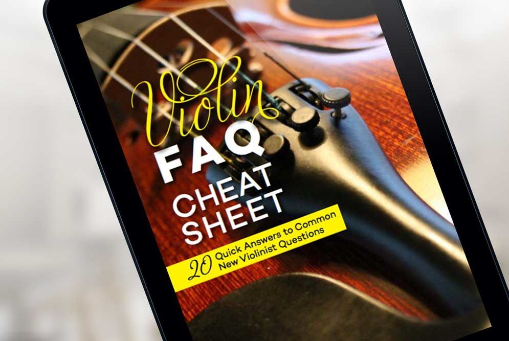 Violin FAQ Cheat Sheet