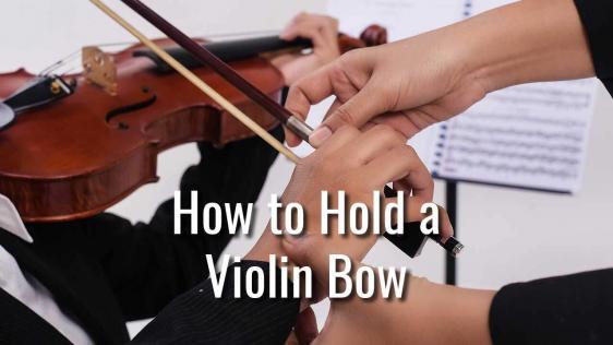 How to Hold a Violin Bow